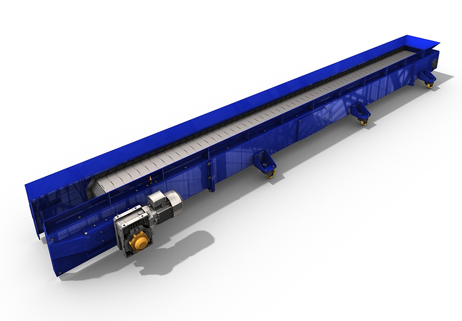 Metal belt conveyor